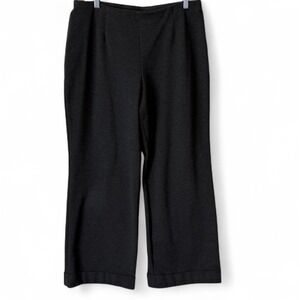 Vintage Gray New York & Company Cuffed Wide Leg‎ Pants, Women's Size L